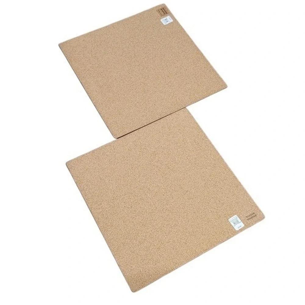 Pottery Barn Cork Holiday‎ Christmas Lights Placemats Set of 2